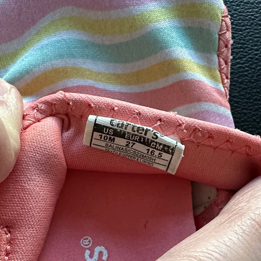 Carter's Kids Rainbow Slip-On Sneakers